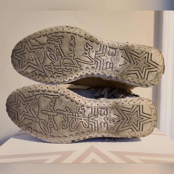 El Vaquero Women's Tan Moccasin Boots - Picture 8 of 10